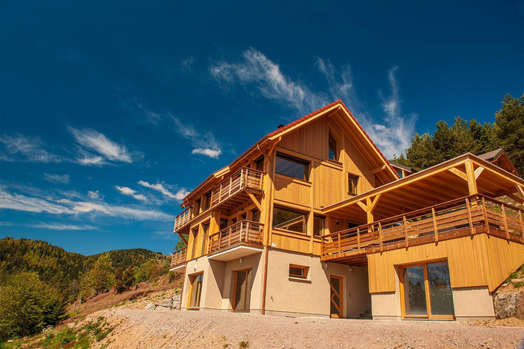 Les Chalets De La Marcairie 멧제랄 외부 사진